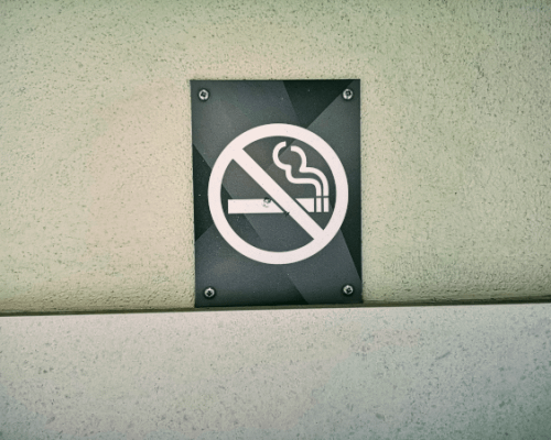 Rauchen verboten Schild 600